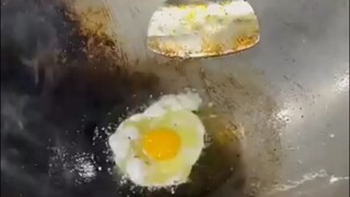 telur + nasi putih viral