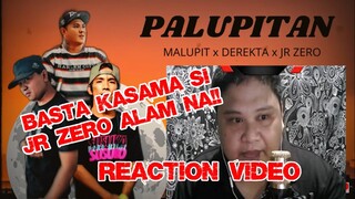 PALUPITAN   Malupit feat  Derekta x JR Zero official lyrics video Reaction Video