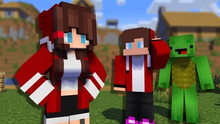 【Maizen】I Met JJ's Sister!【Minecraft Parody Animation Mikey and JJ】
