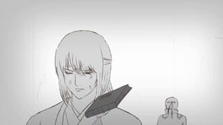 [Gintama / Sakata Gintoki tulisan tangan] Aku ingin menjadi dewa-samamu