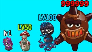 TÔI LÀM RA TIẾN HÓA Evolving THÀNH BOM NẤM Hạt Nhân Max LVL - Top Game ANDROID IOS - Thành EJ