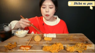Gà rán, hotdog, phô mai viên,... phần 8 #mukbang