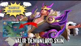 FREE VALIR'S DEMONLORD  NEW EFFECTS AND SKIN| NAKAPAGANDA NITO | MOBILE LEGENDS