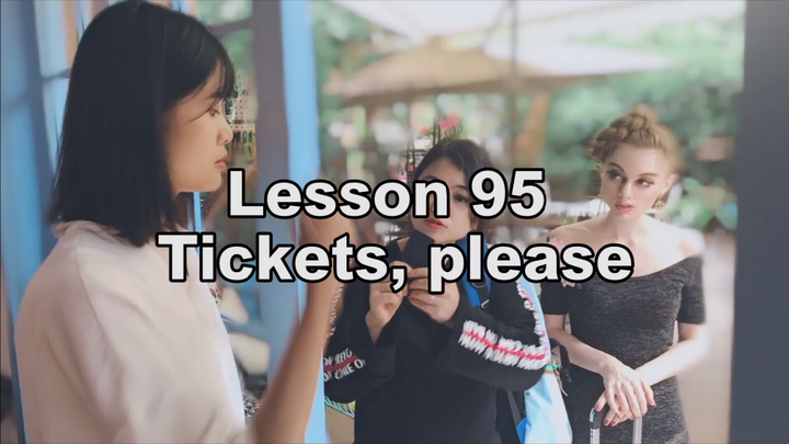 English Konsep Baru Buku 1, video dialog situasional No. 95–9