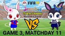 FIFA 19: Jewelpet Tokyo League | FC Tokyo VS Yokohama F Marinos (Game 3, Matchday 11)