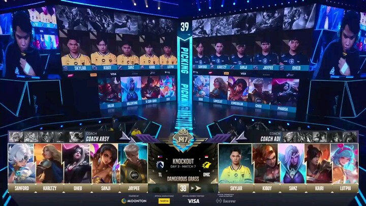 TLPH VS ONIC GAME 1 Knock out Stage M7 Championship