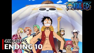 One Piece - Ending 10 【FAITH】 4K 60FPS Creditless | CC