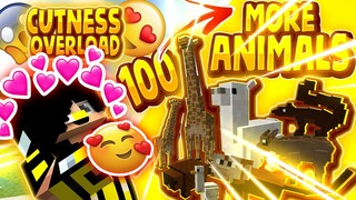 More 100 Animals MOD in Minecraft Pocket Edition /Cuteness Overloaded (Tagalog)