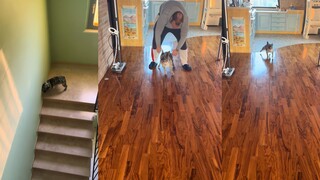 Akselerasi 4WD anjing ini, slip-nya cukup parah.