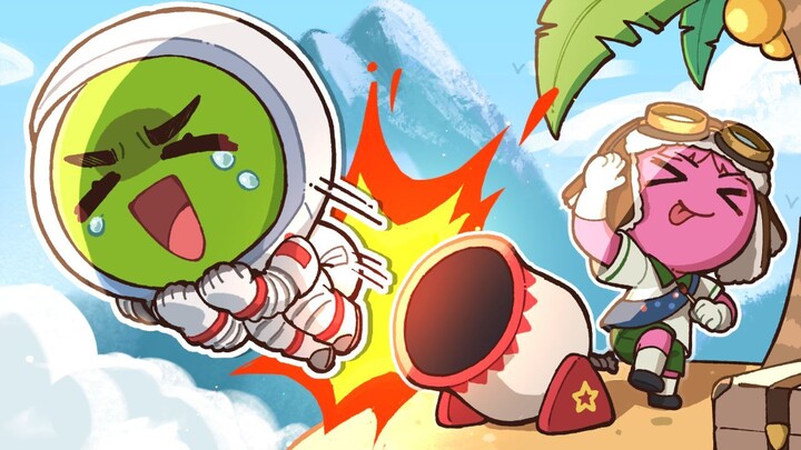 Using A CANNON To Reach The PEAK with Ywuria!