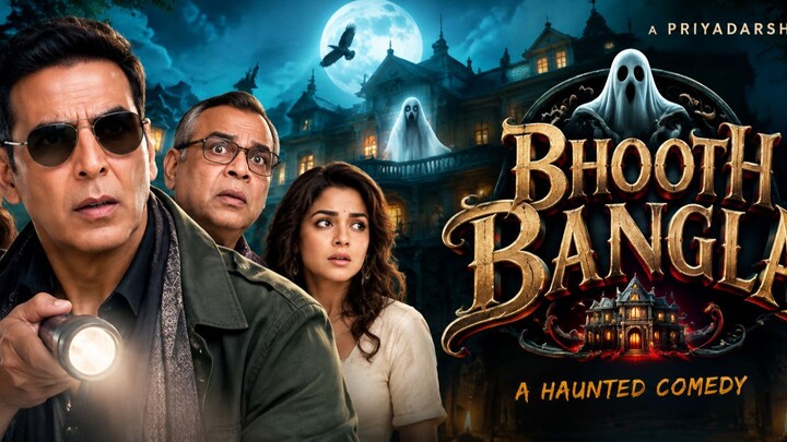 Bhooth Bangla (2026) is a Hindi horror-comedy Flim full hd