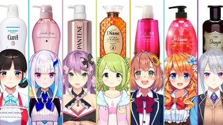 [Repost] Tried to investigate the smell of the Rainbow Club members' hair!