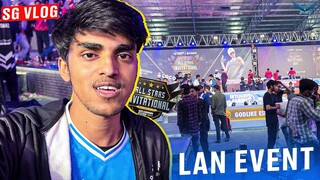 VISITING BGMI LAN EVENT | VLOG WITH @Maxtern & @Youtube CYANIDE