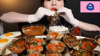 Mukbang ghẹ ngâm tương #anngon