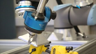 Mimic with FT Tracker: Deburring | Nordbo Robotics
