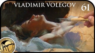 Woman in Love time lapse oil painting. Vladimir Volegov