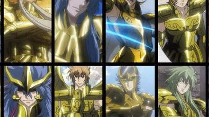 Saint Seiya [lc Pluto Myth/Mixed Cut] 12 Gold Saint Seiya Each is a real warrior