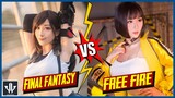 Cosplay Free Fire  vs Final Fantasy 5 Cosplay Game Terkenal #Darkborneo