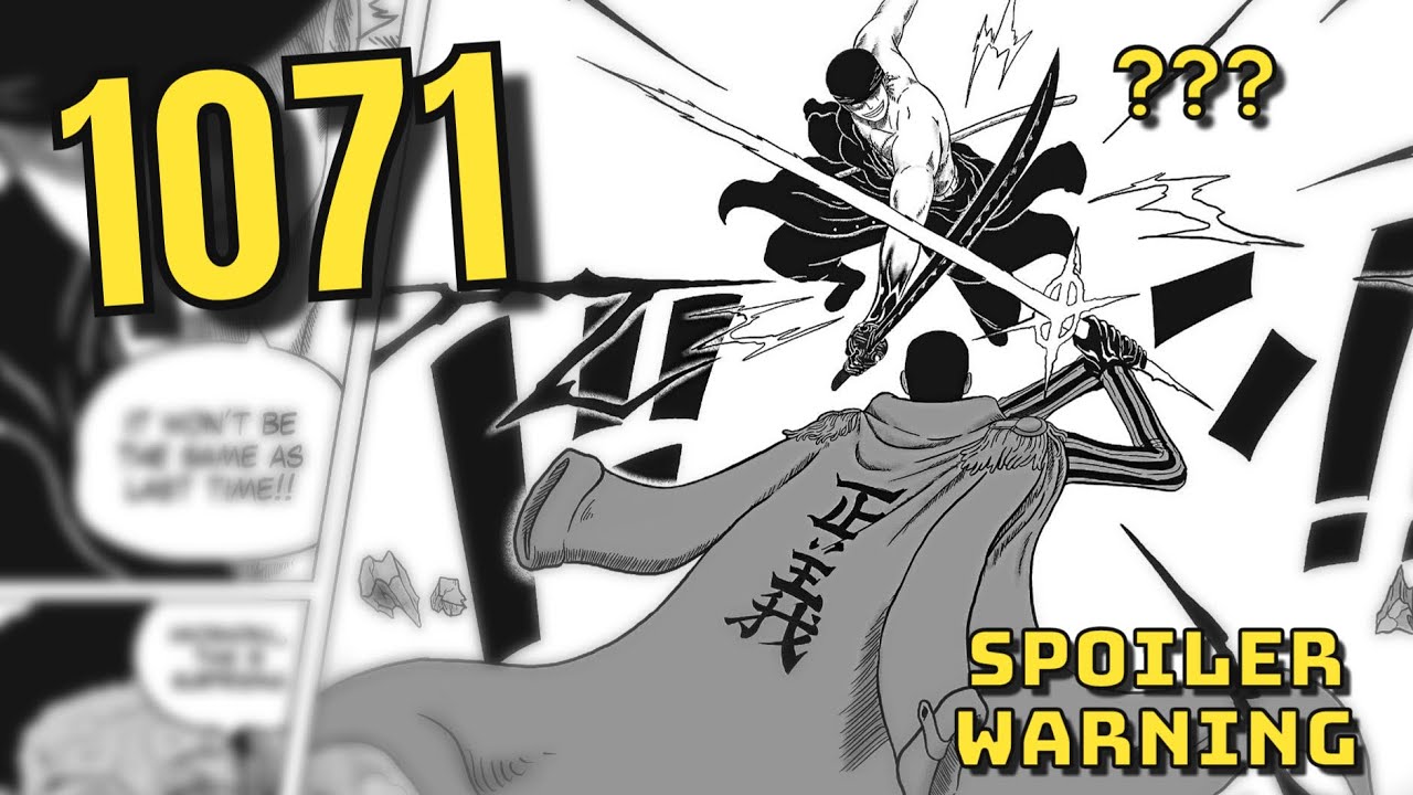 ZORO DID WHAT?! / One Piece Chapter 1071 Spoilers 