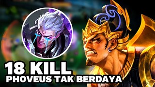18 KILL GATOTKACA COUNTER PHOVEUS‼️Build Gatotkaca Terkuat