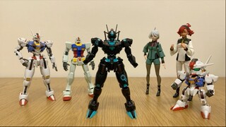[Stop-Motion Animation] Bandai HG 1/144 Fuu-Spirit Gundam Recycled Plastic Neon Blue