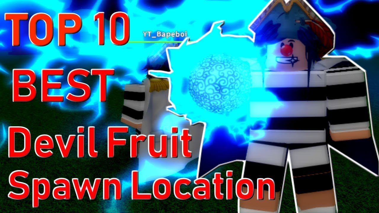 All Devil Fruit Spawn Locations in ALL 3 Sea's on Blox Fruits