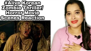 Alive Korean Zombie Thriller | Horror Movie Scene Reaction In Hindi