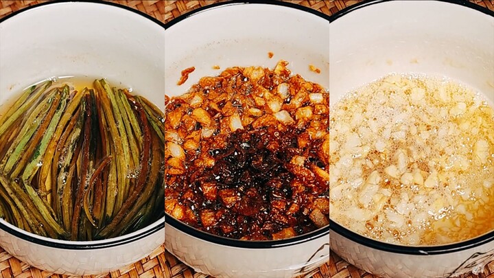 Make Three Simple Noodle Sauces in the Microwave | Scallion Oil, Onion Oil, and Garlic Sauce