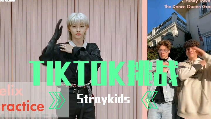 【Straykids】Tiktok challenge of the cute little elk🦌!