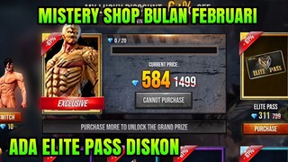 🔥 FREE FIRE - BOCORAN MISTERY SHOP BULAN FEBRUARI 2021, ELITE PASS, SKIN KATANA