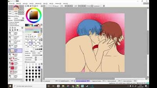 Nowaki y Hiroki 【Speedpaint Kiss Challenge】