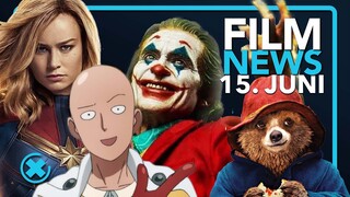 Joker 2 ein Musical, One Punch Man Film, Neuer Batman Film, The Marvels & Gran Turismo | FilmNews