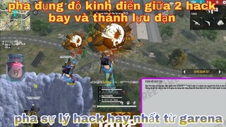 Free fire| khi hack bay đụng phải hack lựu đạn và pha sử lý hack đi vào lòng người của garena