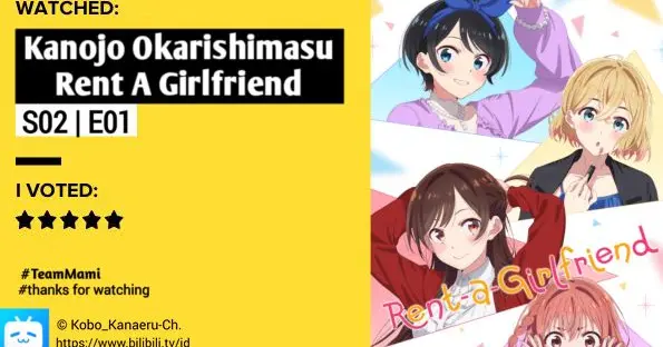 Kanojo Okarishimasu Saison 2 Episode 1 Vostfr