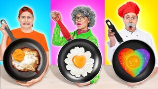 TANTANGAN MASAK NENEK VS AKU || Kiat Dapur Keren dan Kiat Parenting oleh 123 GO!