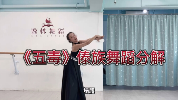 《五毒》傣族舞蹈分解