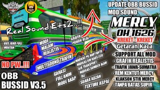 UPDATE OBB MOD SOUND MERCY OH1626 KREKET BUSSID V3.5 | MOD MARKAS & GRAFIK | BUS SIMULATOR INDONESIA
