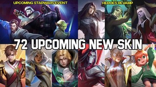 72 UPCOMING NEW SKIN MOBILE LEGENDS (Kimmy Starwars, Esmeralda Collector) - Mobile Legends Bang Bang