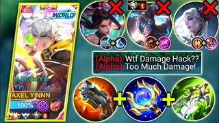 YIN GENIUS WAND BUILD | ‘DAMAGE HACK’ | BEST BUILD AND EMBLEM 2022 | MOBILE LEGENDS