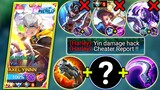 YIN VS BADANG & HARLEY IN HIGH RANK | YIN BEST BUILD AND EMBLEM 2023 | MOBILE LEGENDS