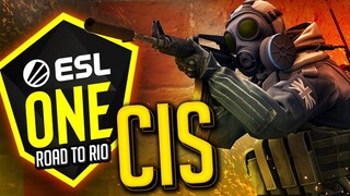 CS:GO - BEST PLAYS OF ESL ONE: ROAD TO RIO - CIS! (FRAGMOVIE)