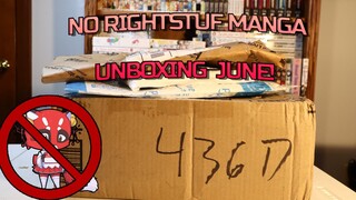 No RightStuf Manga Unboxing June! ( Part 1 )
