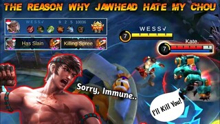 Cara Counter Jawhead Offlane pakai Chou! Sampai gak berkutik. Chou MVP Gameplay - MLBB