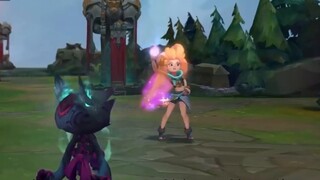 Skill dari hero baru [Vigus] telah terungkap: E mengendarai bayangan untuk bepergian, W jangkauan ra