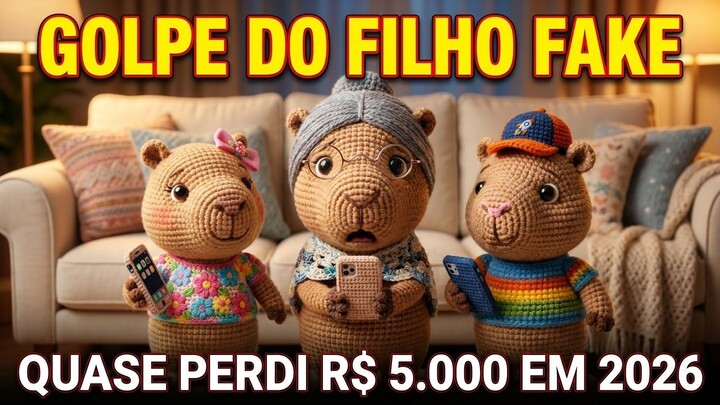Golpe do Falso Filho - Vovó Quase Caiu no PIX