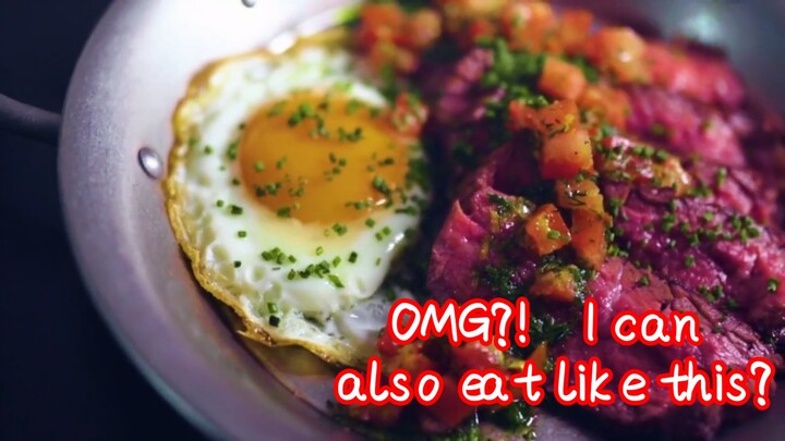 OMG?！ I can also eat like this?