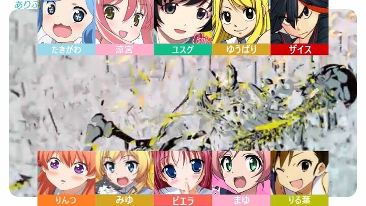 【合唱】最近好きな曲を繋げてメドレーにしてみた×10