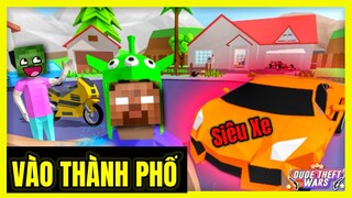 [ Dude Theft Wars ] KHI THẦY ĐI VÀO THÀNH PHỐ | GAME CÙNG LỚP HỌC  ​