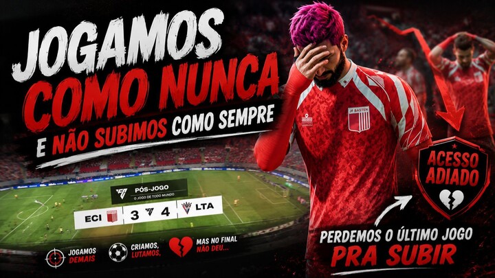 JOGAMOS COMO NUNCA... E NÃO SUBIMOS COMO SEMPRE! 😭 | EA FC 26 Pro Clubs