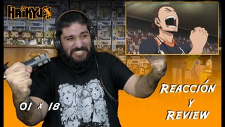 Haikyuu!! 1x18: "Guarding Your Back" - Reacción y Review